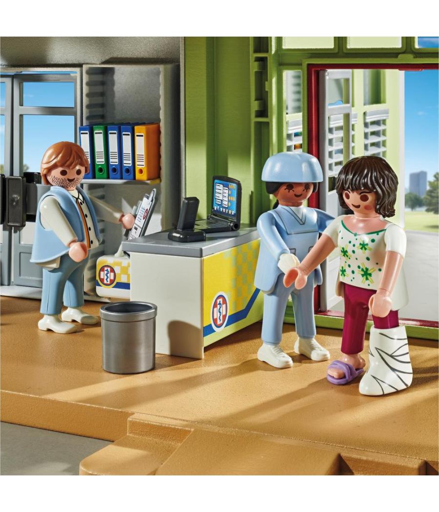 Playmobil hospital moderno