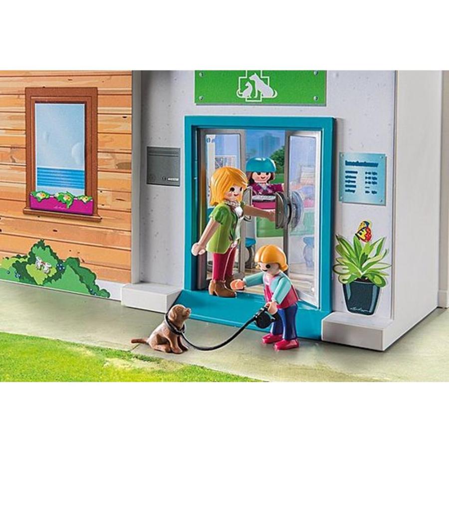 Playmobil clínica veterinaria maletín