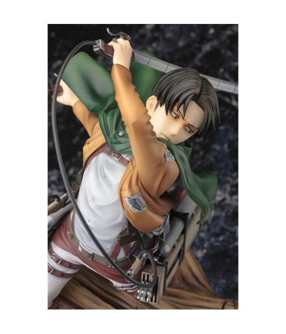 Figura kotobukiya ataque de titanes attack on titan levi renewal package