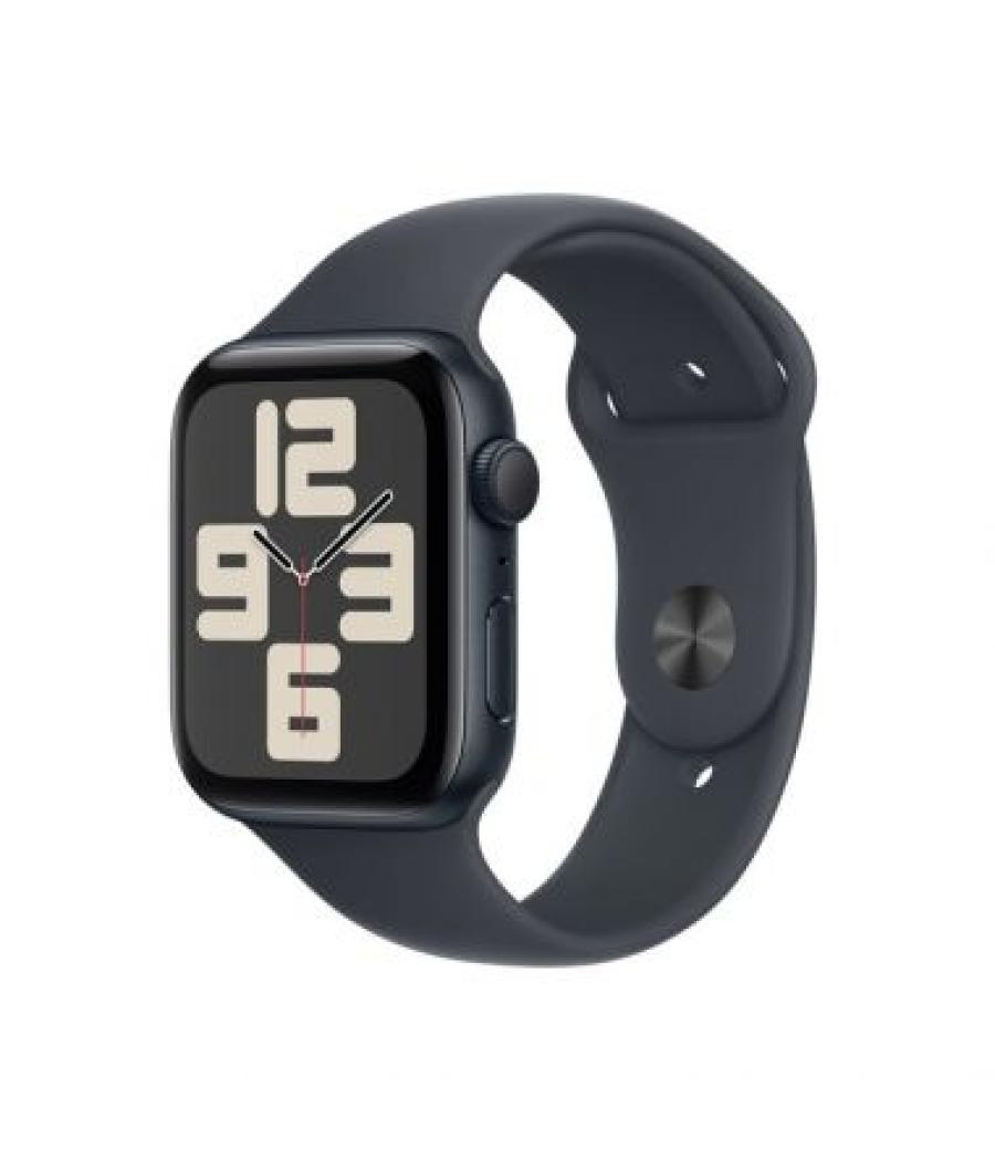 Apple watch se gps 44mm midnight aluminium case with midnight sport band - s/m