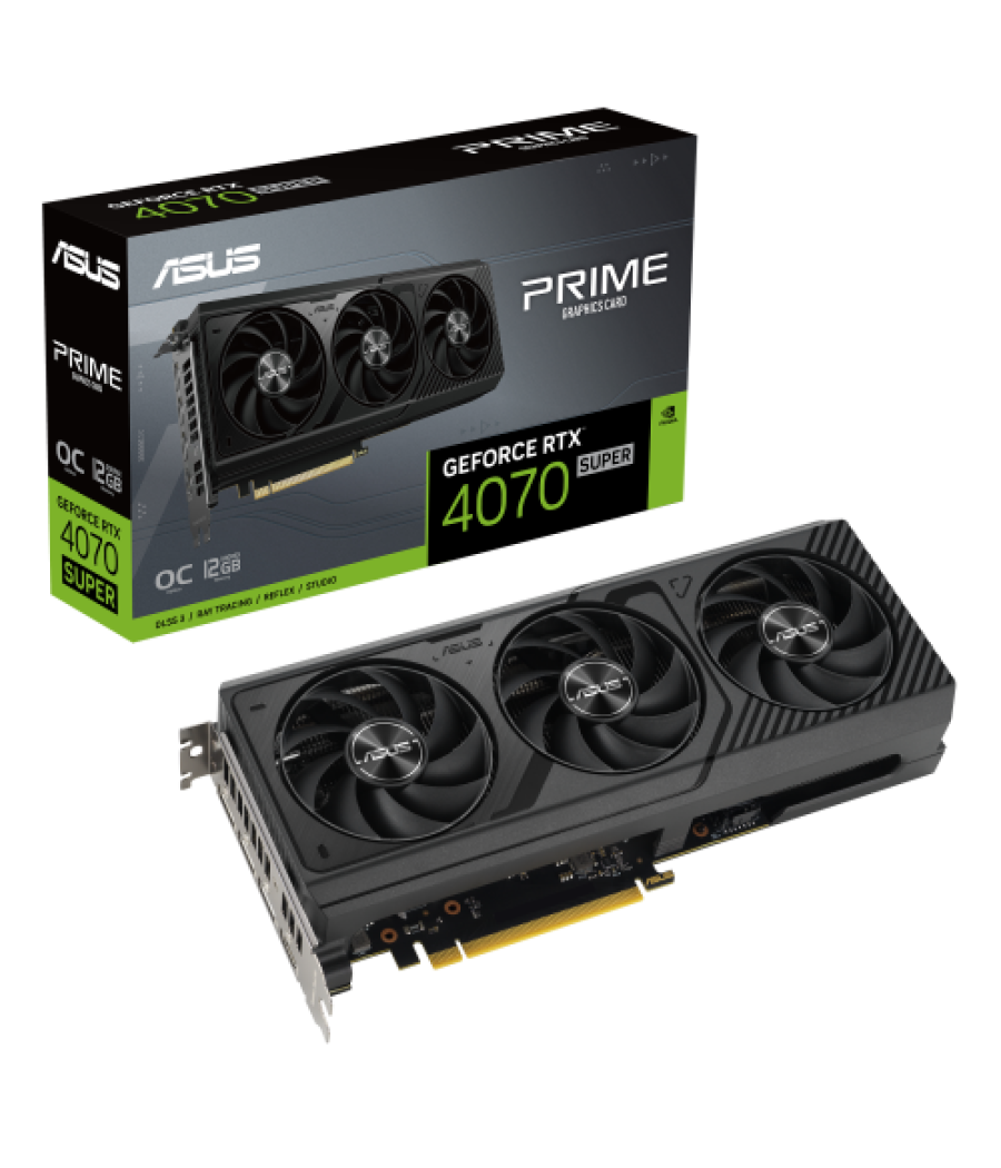 Asus prime -rtx4070s-o12g nvidia geforce rtx 4070 super 12 gb gddr6x