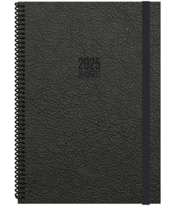 Agenda 2025 tokio dia/pagina 17x24 negro castellano ingraf 355562