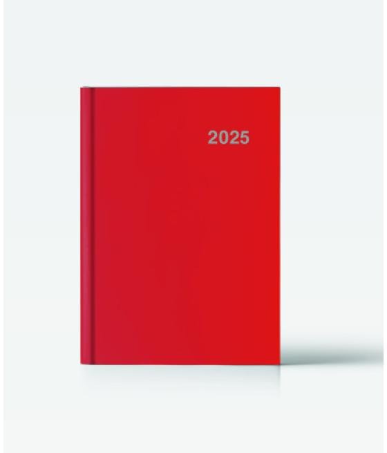 Agenda 2025 paris dia/pagina 15x21 rojo castellano ingraf 355412