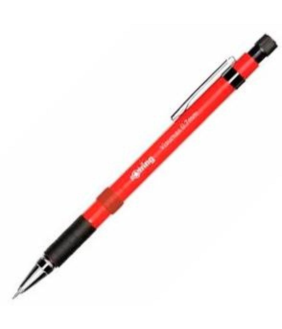 Rotring visumax portaminas 0,5mm rojo-12u-