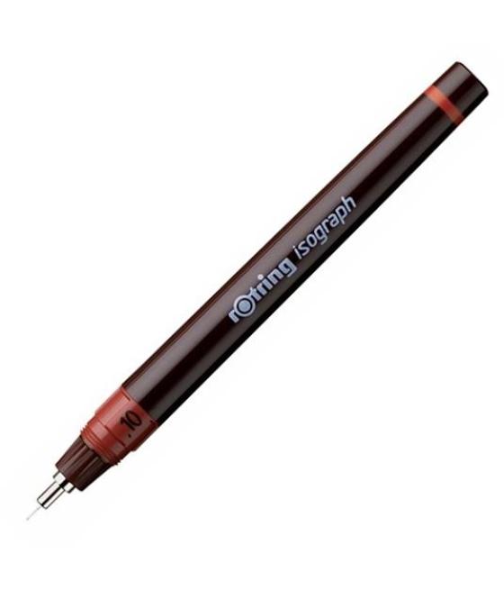 Rotring estilógrafo isograph 0,10mm tinta china negra