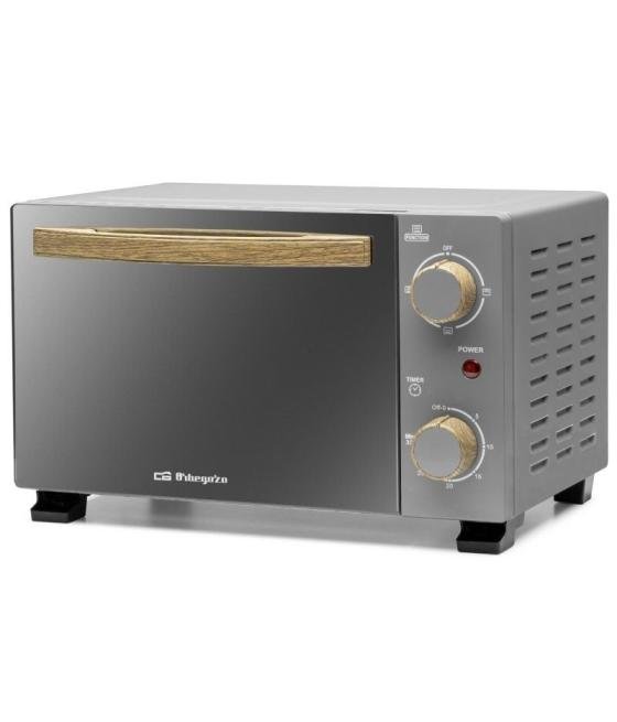 Horno de sobremesa orbegozo ho 995/ 800w/ capacidad 10l/ gris