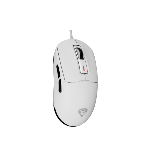 Raton gaming genesis krypton 660 rgb sensor pmw3327 12.000 dpi blanco