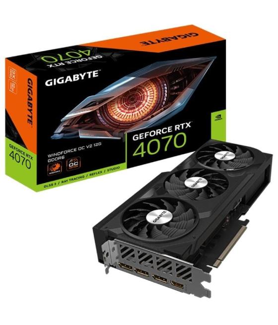 Tarjeta gráfica gigabyte geforce rtx 4070 windforce oc v2 12g/ 12gb gddr6