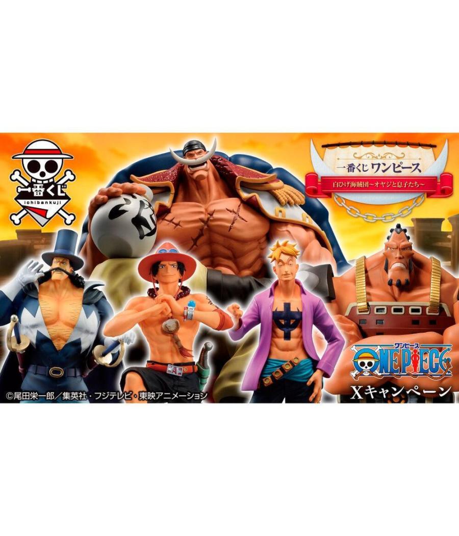 Ichiban kuji banpresto one piece whitebeard pirates