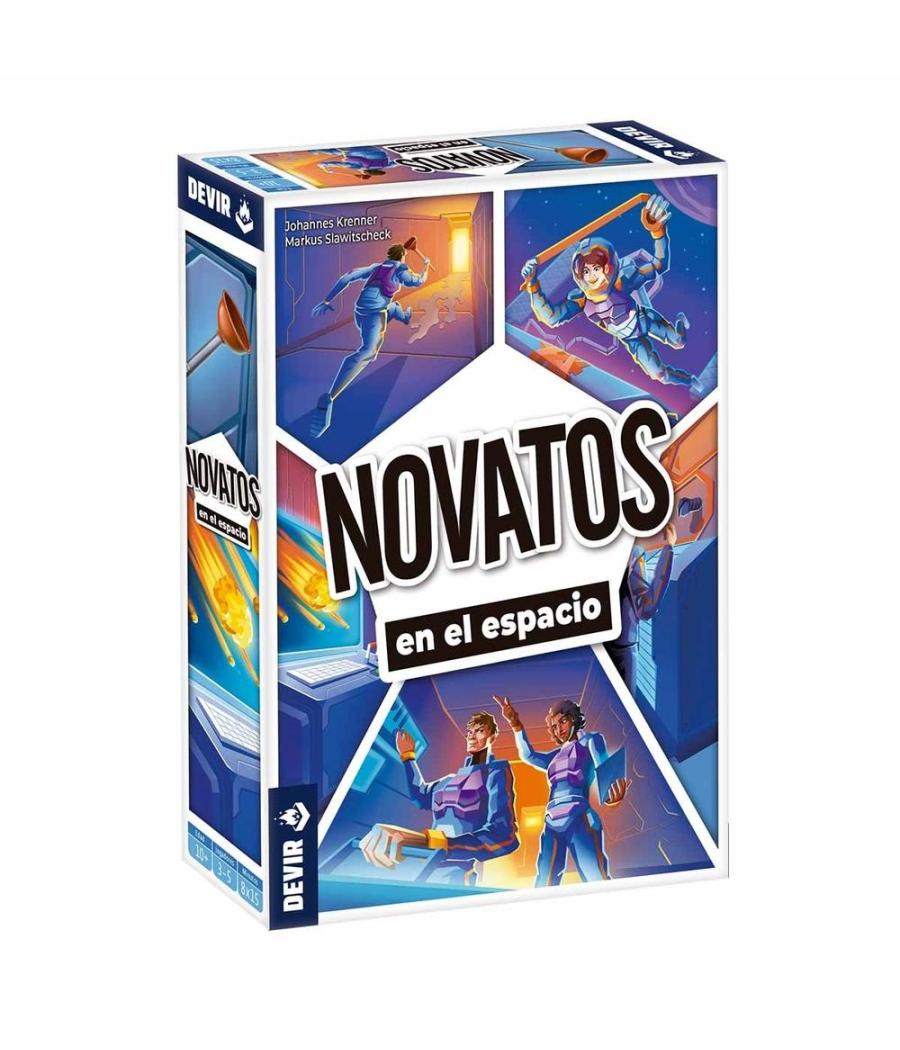 Juego de mesa novatos en el espacio