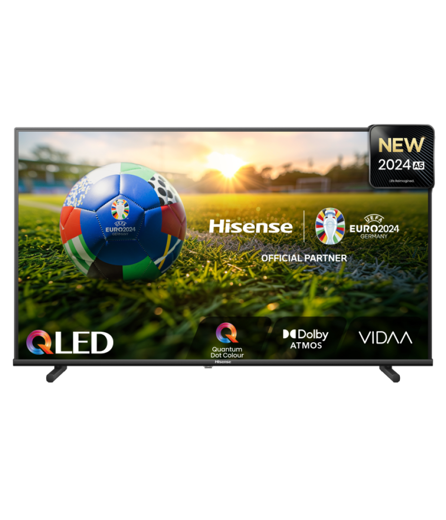 Tv hisense 32a5nq 32" qled smart tv modo juego tipo c peana