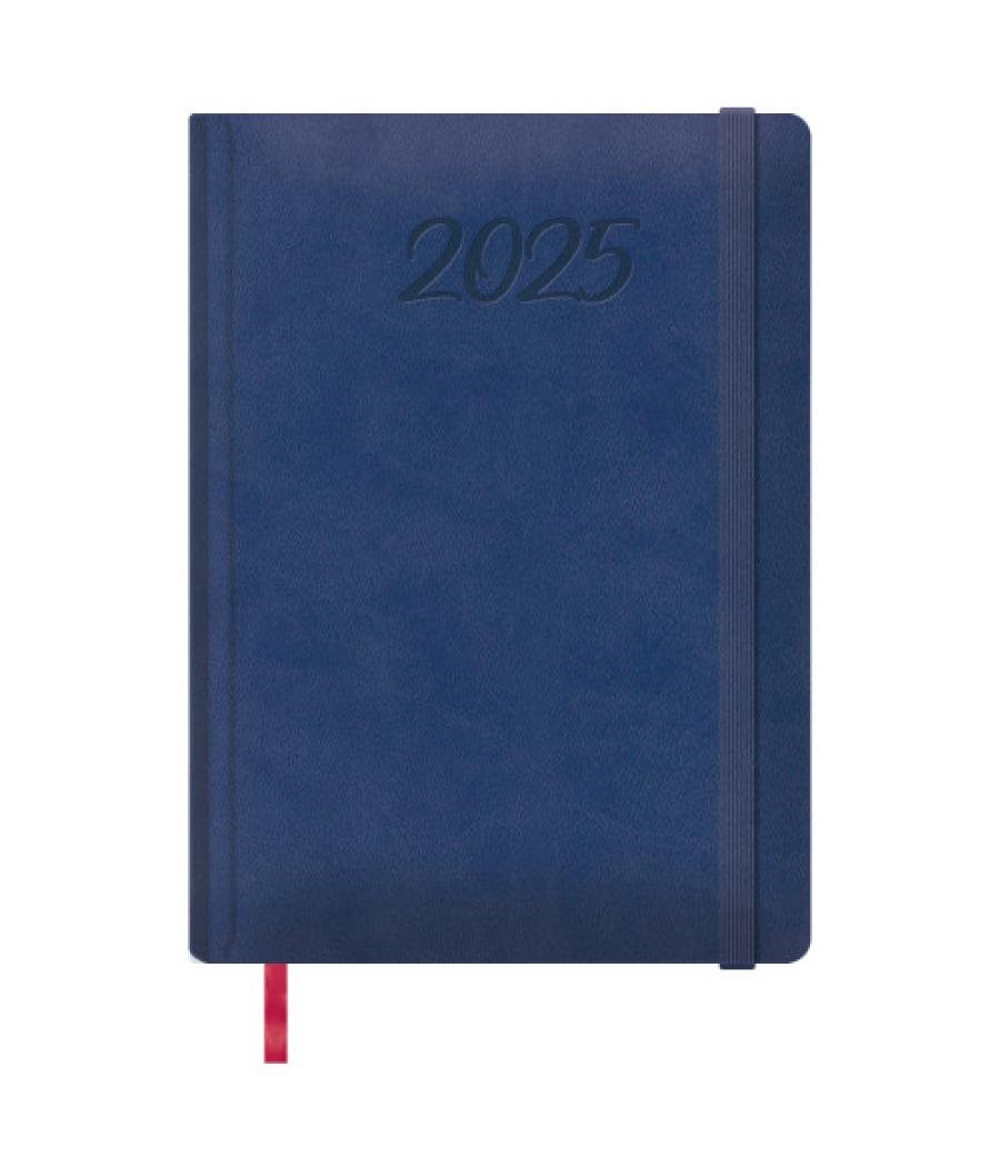 Agenda 2025 manaos día página 17 x 24 cm. color azul dohe 12754 - 25