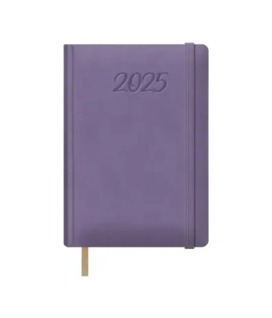 Agenda 2025 samba dia pagina 15 x 21 cm color morado dohe 12884 - 25