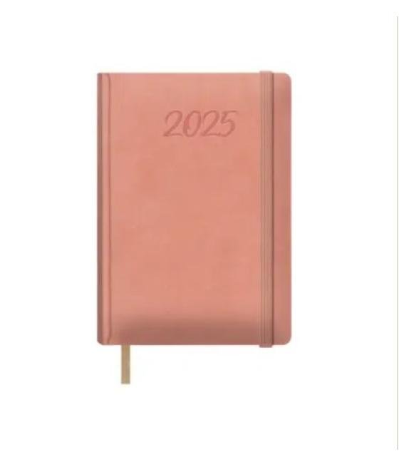 Agenda 2025 samba dia pagina 15 x 21 cm color rosa dohe 12881 - 25