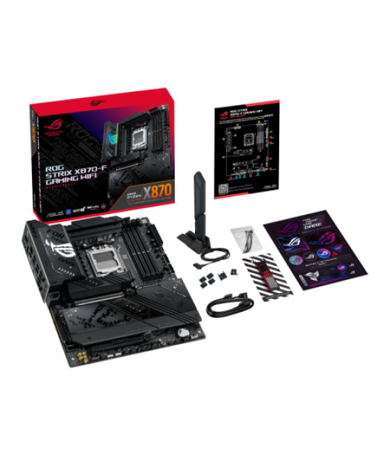 Asus rog strix x870-f gaming wifi amd x870 zócalo am5 atx