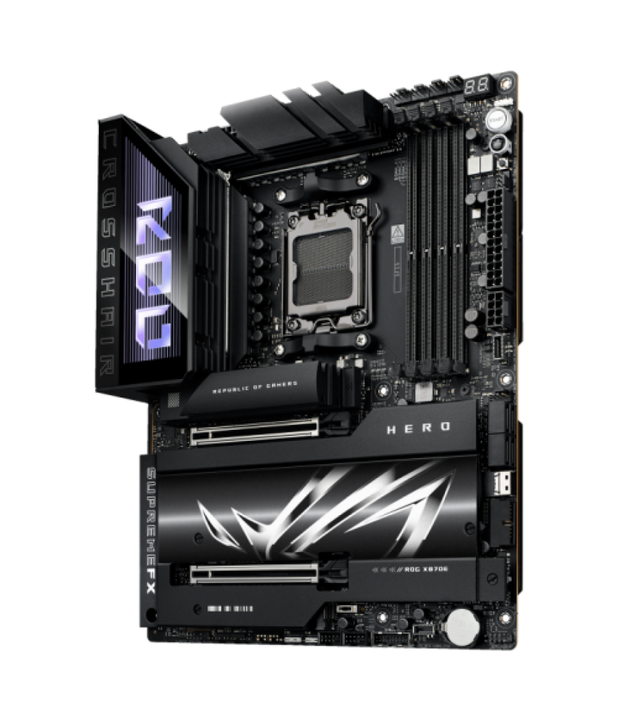 Asus rog crosshair x870e hero amd x870e zócalo am5 atx