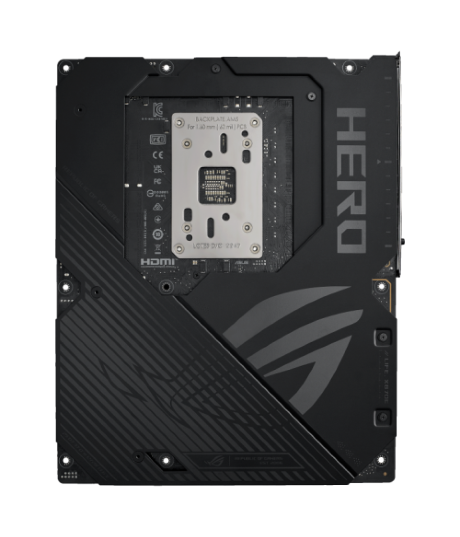 Asus rog crosshair x870e hero amd x870e zócalo am5 atx