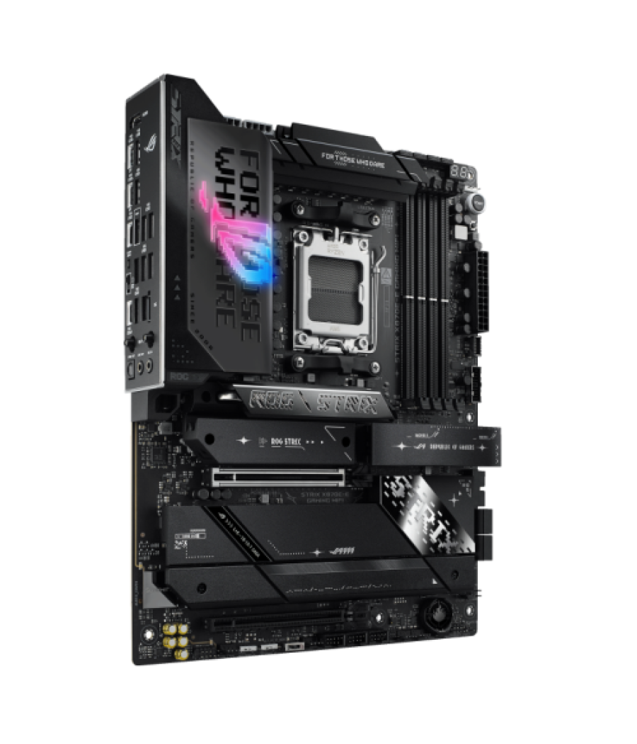 Asus rog strix x870e-e gaming wifi amd x870e zócalo am5 atx