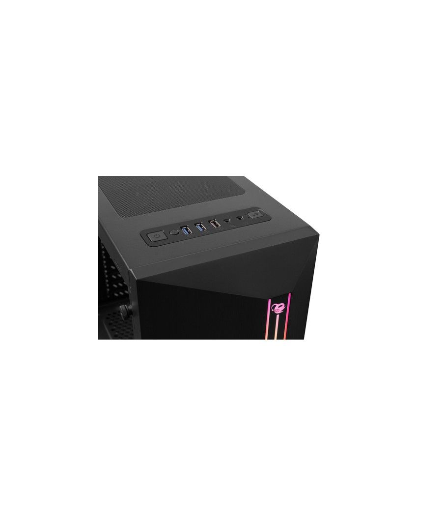 DeepGaming CHASIS ATX/MATX DGC200 BLACK (A-RGB) - Imagen 4