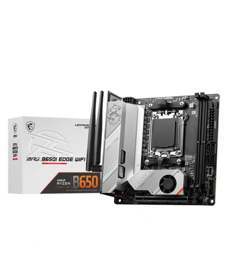 Msi placa base mpg b650i edge wifi mitx am5