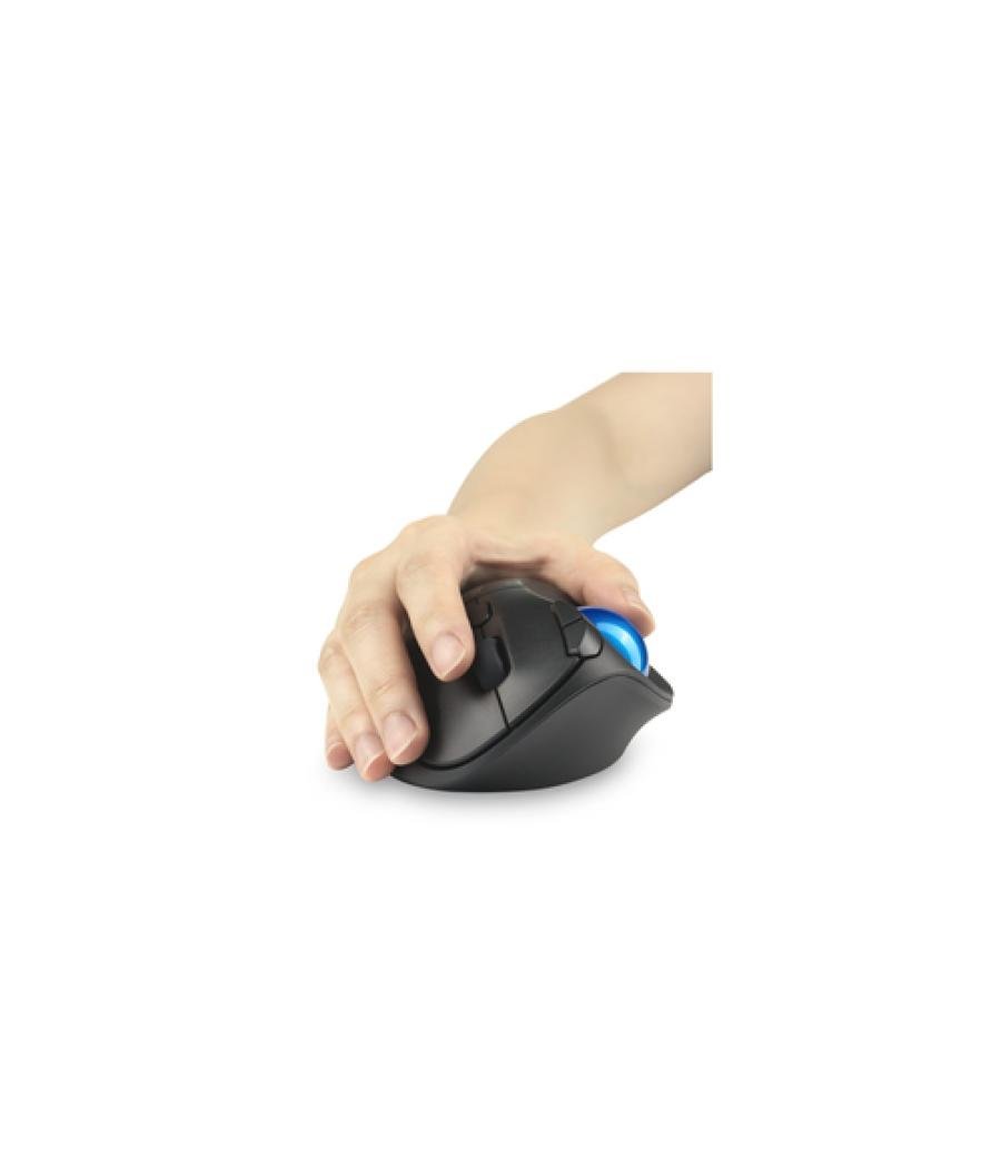 Kensington Pro Fit Ergo TB450 ratón Oficina mano derecha RF Wireless + Bluetooth Trackball 1600 DPI