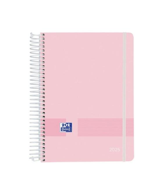 Agenda 2024 live&go a5 15x21cm dia pagina colores pastel surtidos oxford 400190004