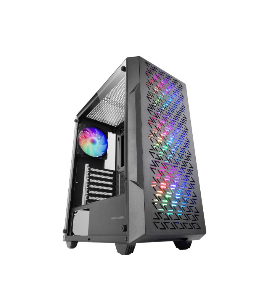 Caja semitorre atx mc-geo frgb negro mars gaming