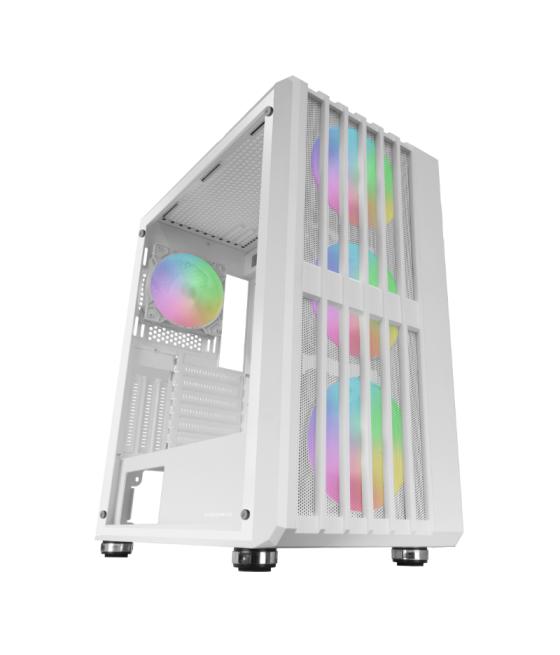 Caja semitorre atx mc-vault argb blanco mars gaming