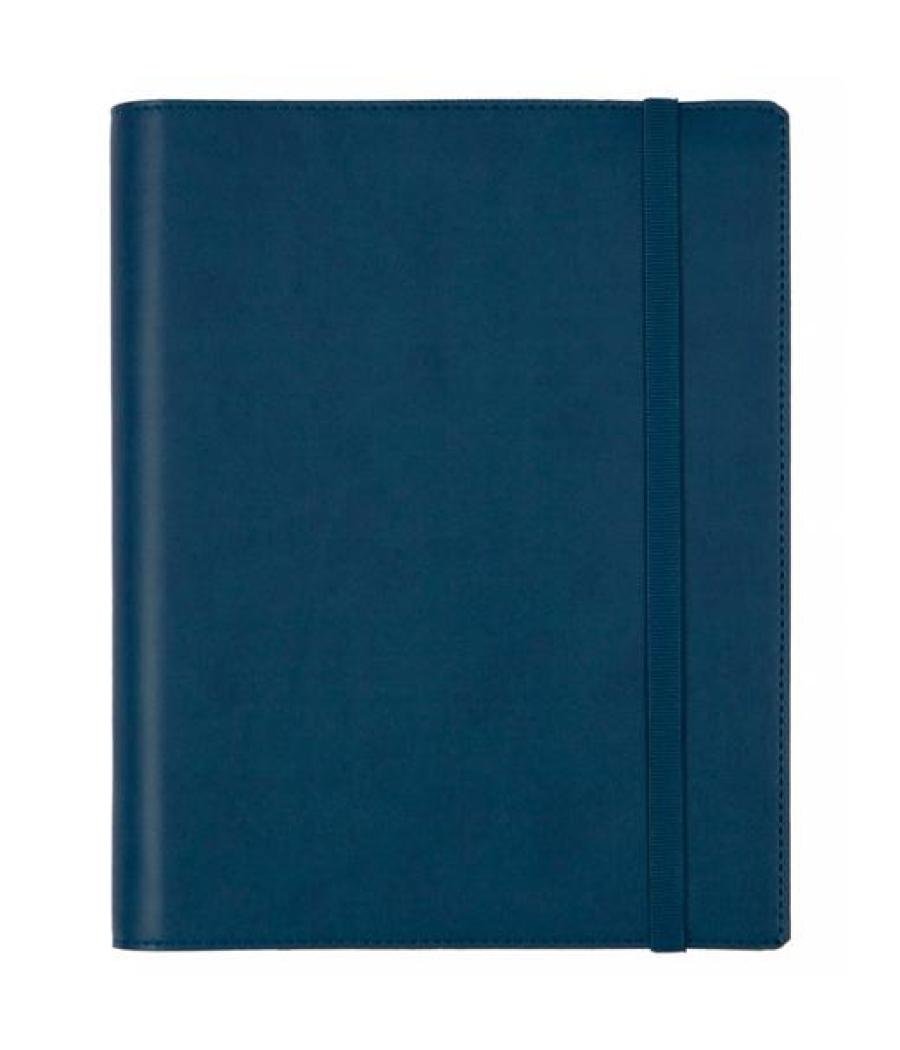 Finocam agenda anual duoband con bloc de notas e10-155x212mm 1dp azul 2025