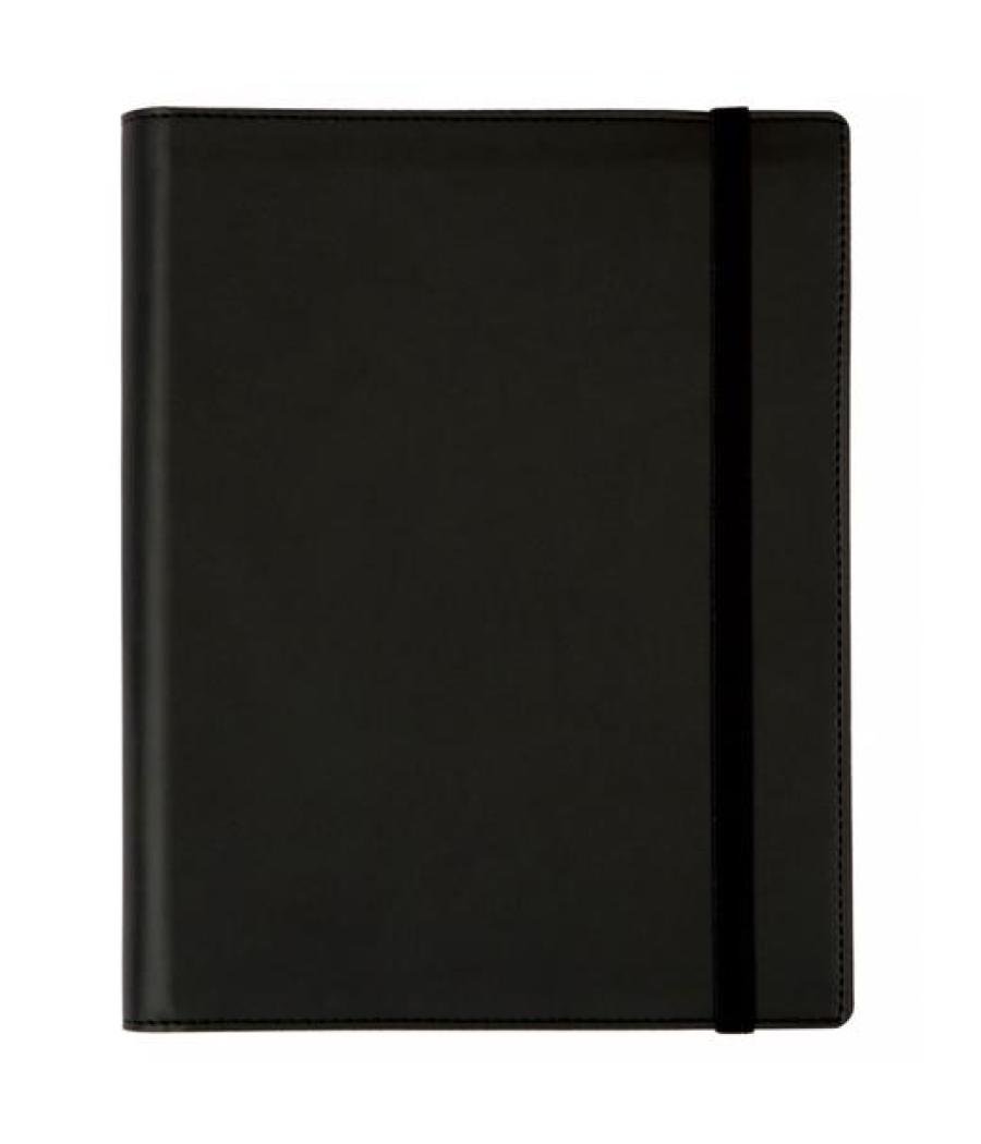 Finocam agenda anual duoband con bloc de notas e10-155x212mm 1dp negro 2025