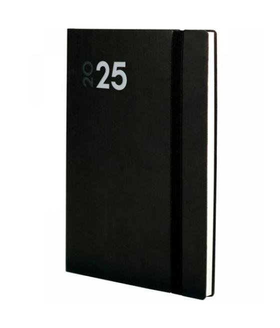 Finocam agenda anual dynamic mara y10-140x204mm svv negro 2025