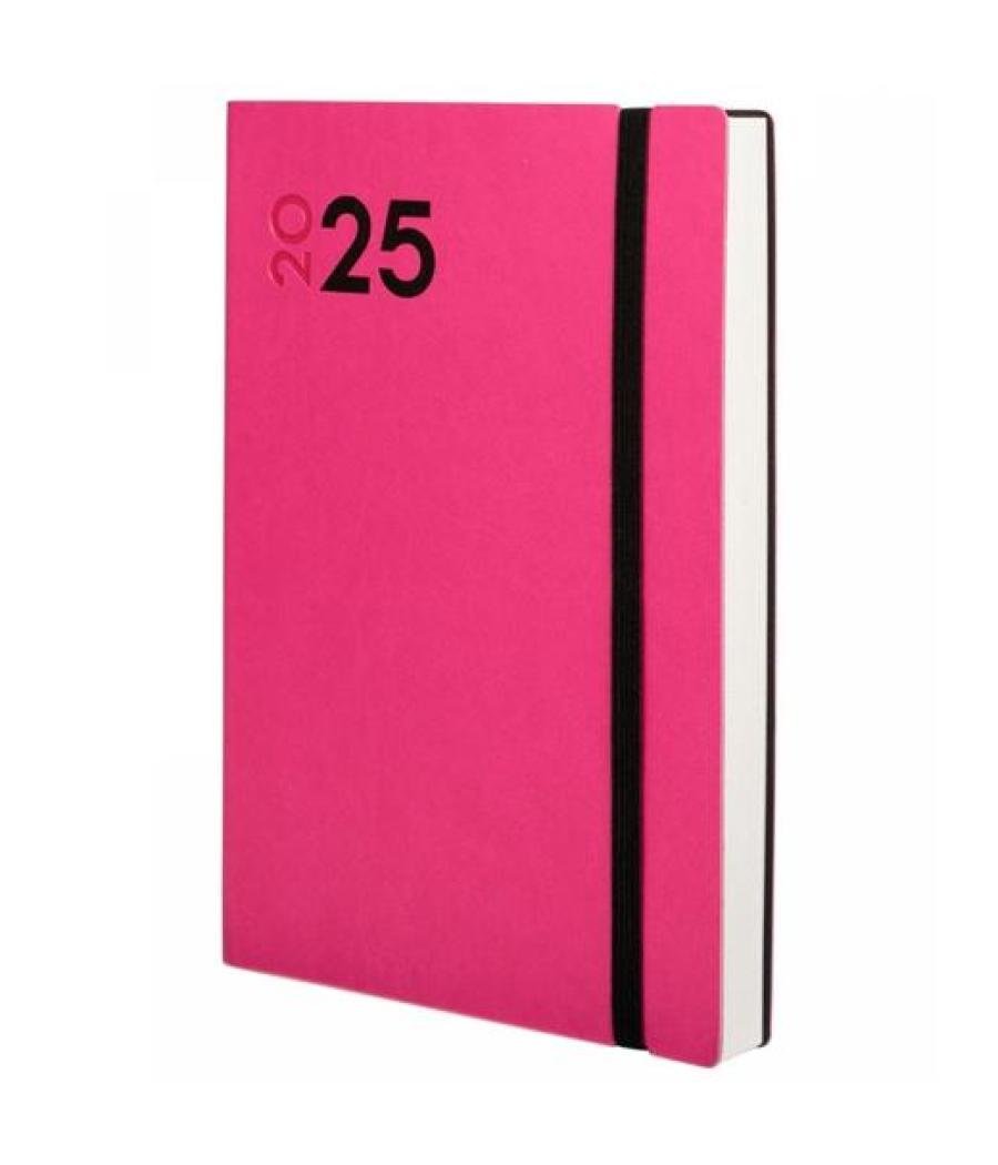 Finocam agenda anual dynamic mara y10-140x204mm 1dp fucsia 2025