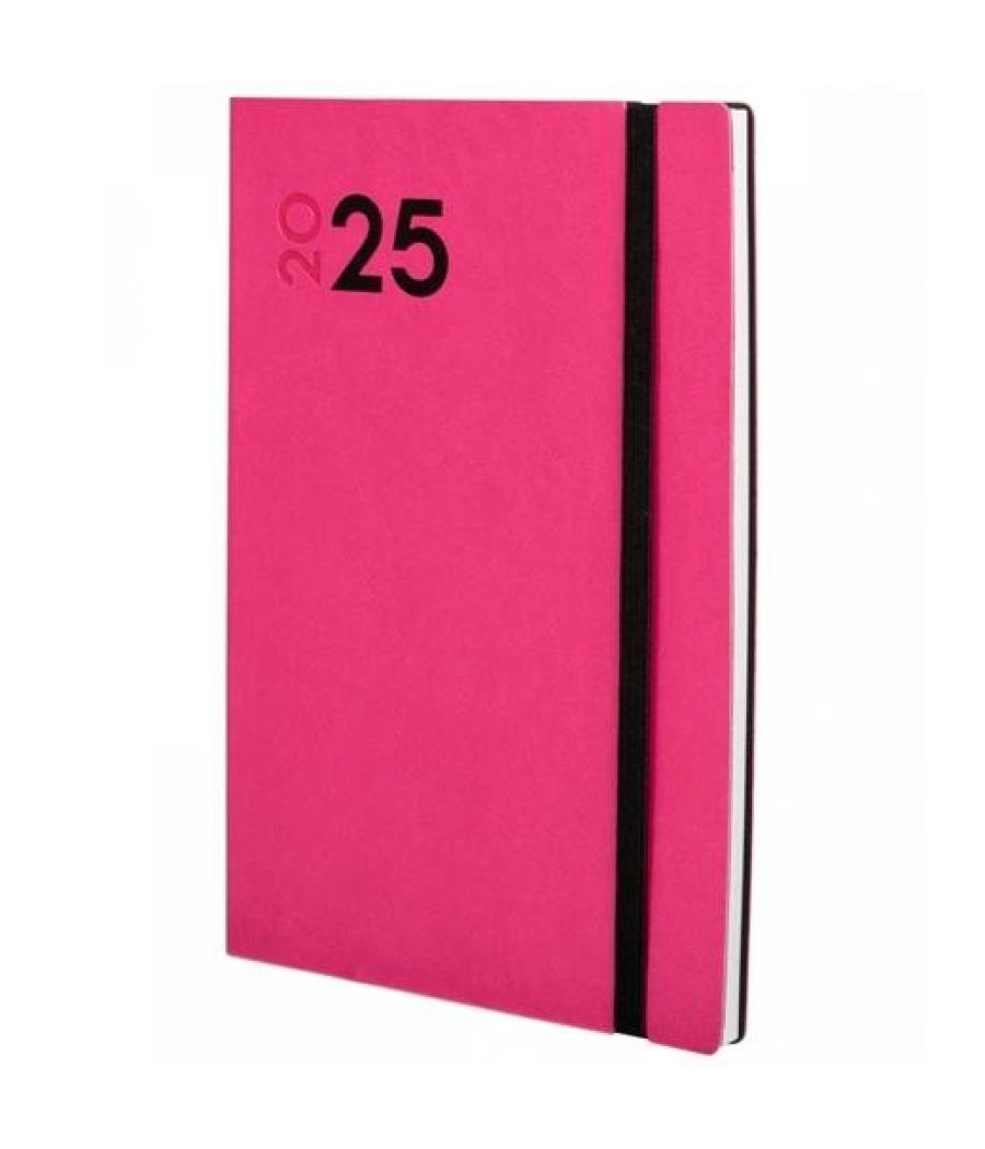 Finocam agenda anual dynamic mara y10-140x204mm svh fucsia 2025