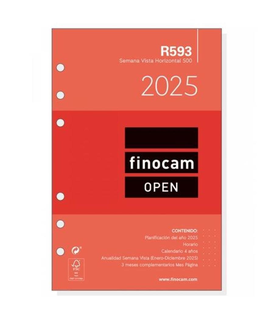 Finocam recambio anual open r593 500-117x181mm svh 2025