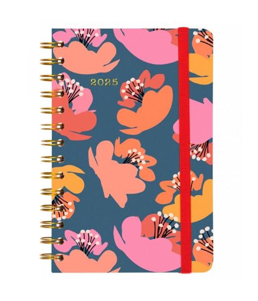 Finocam agenda anual you espiral e5-117x181mm svh tulip 2025