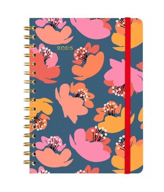 Finocam agenda anual you espiral e10-155x212mm svh tulip 2025