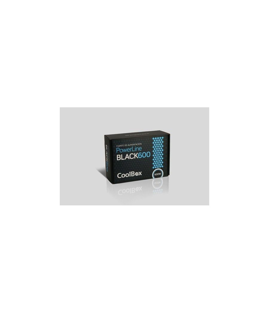 CoolBox fuente alimentación Powerline 600 PFC ATX - Imagen 2