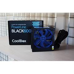CoolBox fuente alimentación Powerline 600 PFC ATX - Imagen 4