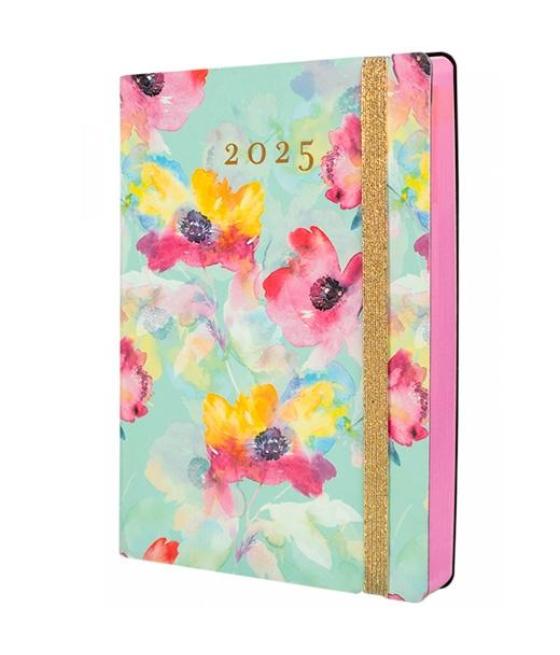 Finocam agenda anual flexi joy fa5-148x210mm 1dp bloom 2025