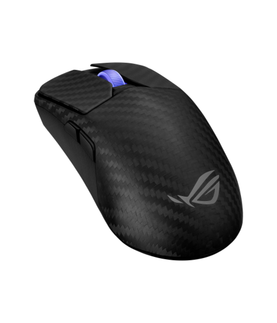 Asus rog harpe ace extreme ratón juego mano derecha rf wireless + bluetooth + usb type-a óptico 42000 dpi