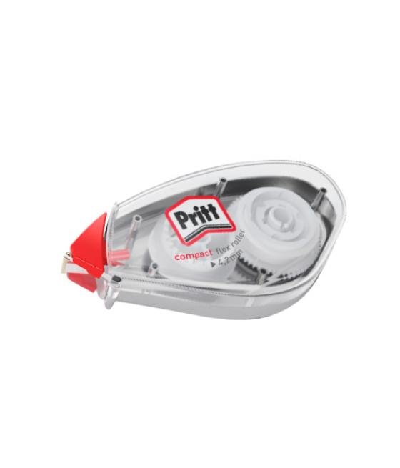 Pritt compact flex corrección de películo/cinta 10 m rojo, transparente, blanco 1 pieza(s)