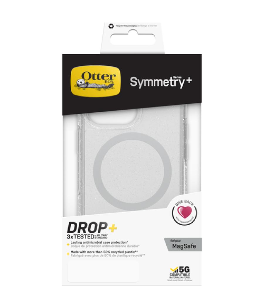 OtterBox Symmetry Plus Clear Series para Apple iPhone 13 Pro, Stardust 2.0