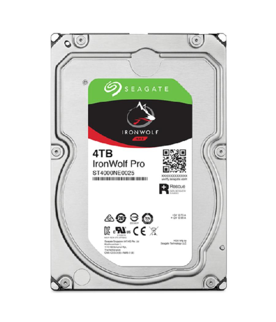 Seagate IronWolf Pro ST4000NT001 disco duro interno 3.5" 4000 GB