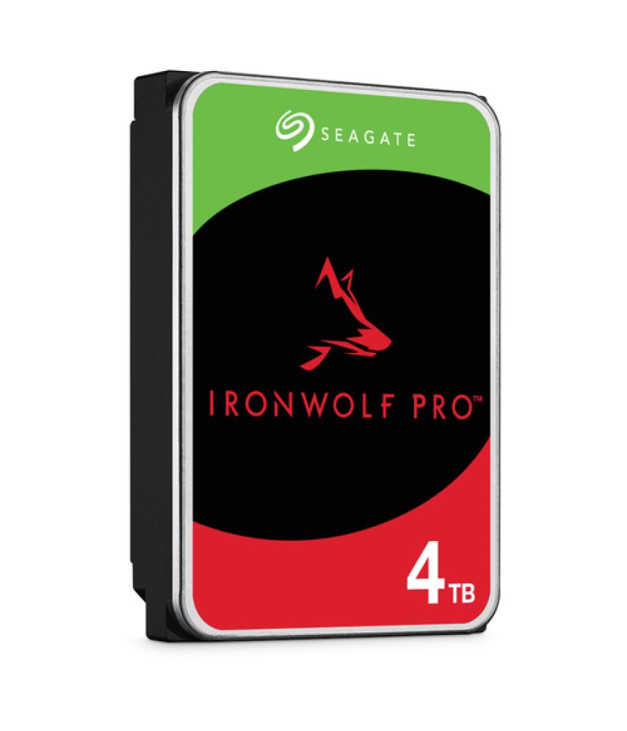 Seagate IronWolf Pro ST4000NT001 disco duro interno 4 TB 7200 RPM 256 MB 3.5" Serial ATA III