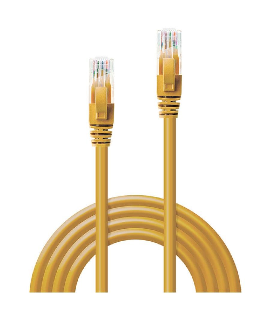 Lindy 48061 cable de red Amarillo 0,5 m Cat6 U/UTP (UTP)