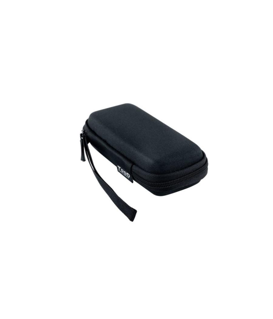 Funda caja externa tooq para disco duro 2.5pulgadas negro