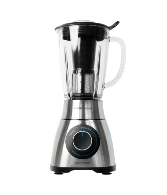 Batidora de vaso cecotec power black titanium 1300 perfectmix