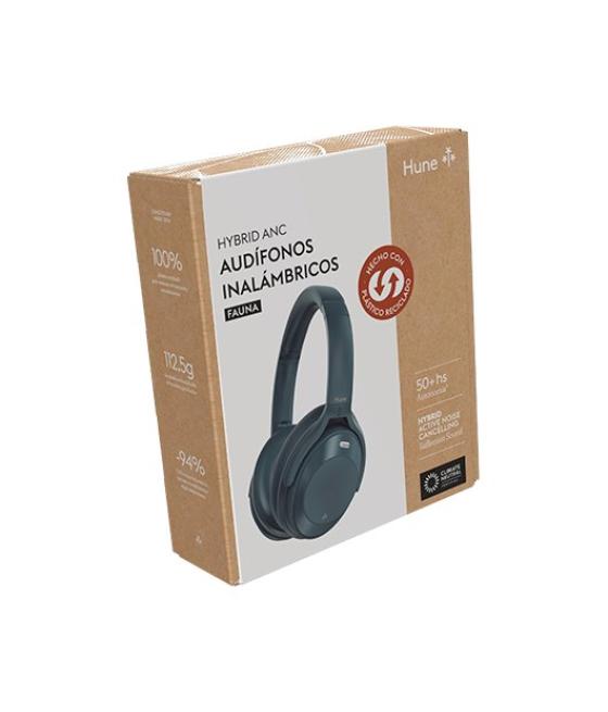 Auriculares bt hune eco fauna gris oscuro roca