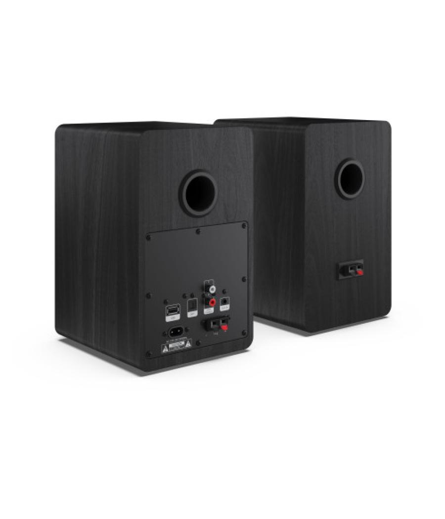 Sharp bookshelf speakers de 2 vías negro inalámbrico y alámbrico 60 w