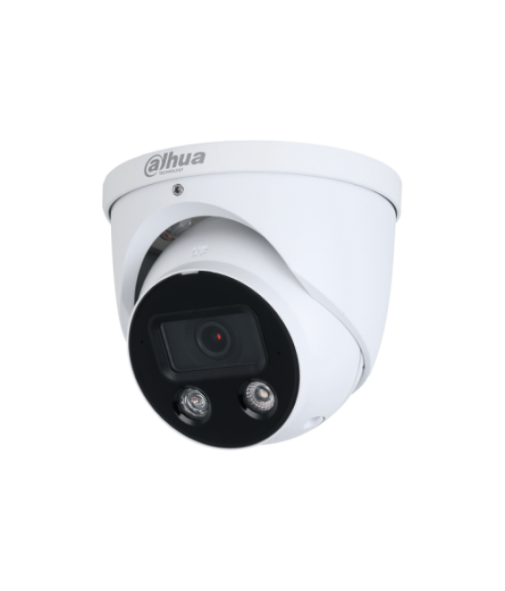 (dh-ipc-hdw3849hp-as-pv-0280b-s5) dahua cámara ip turret 8mp smart dual illumination active deterrence tioc 3.0 ip67 2.8mm